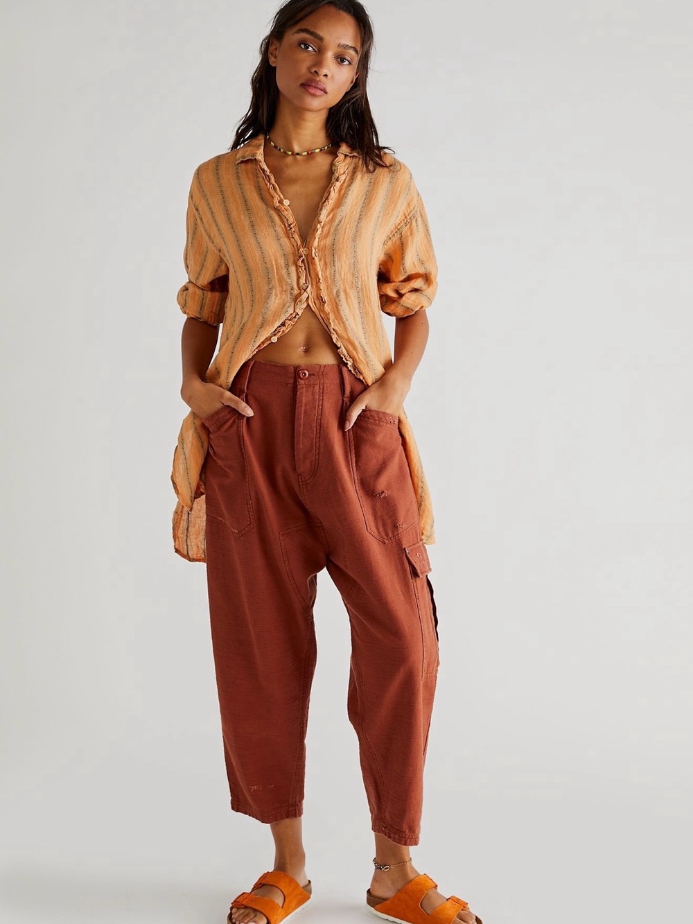 Free People Bay To Breakers Cargo Pants